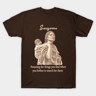 Sacagawea Portrait T-Shirt